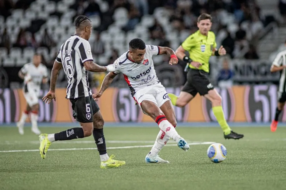 Vitória empata com o Botafogo em 1x1 no Rio de Janeiro 