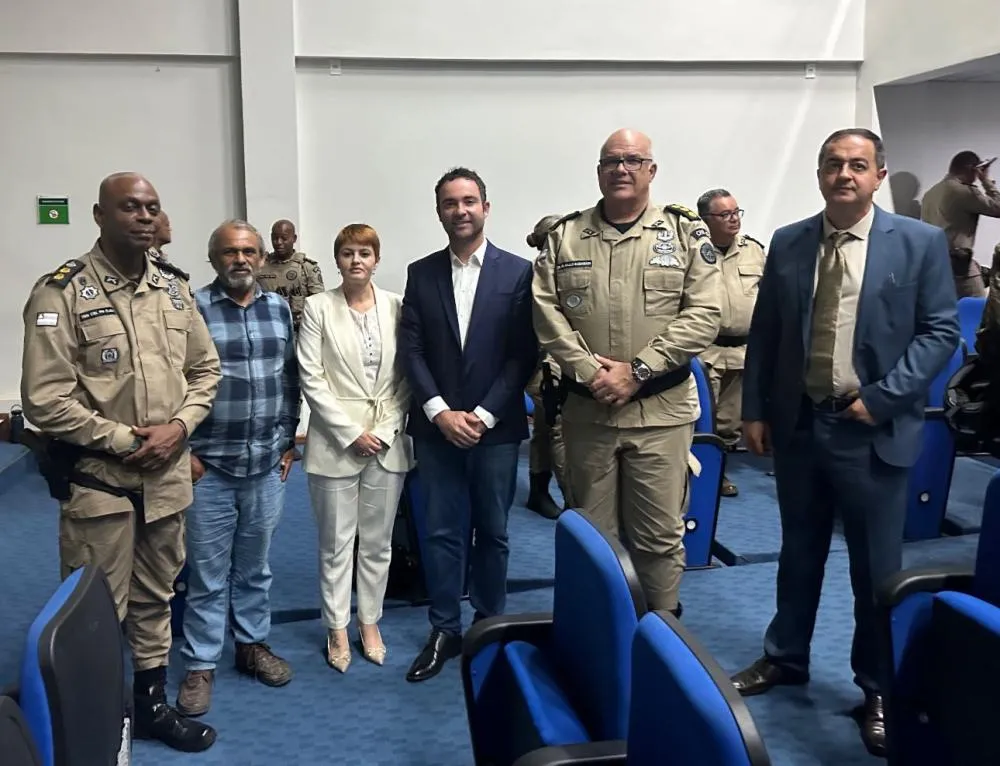 Prefeito eleito Fabrício Abrantes participa de seminário de simulação de assalto a banco no IFBA Brumado