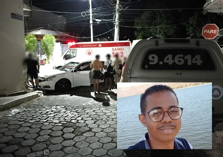 Motorista morre após perder controle do veículo e colidir com parede em Livramento de Nossa Senhora