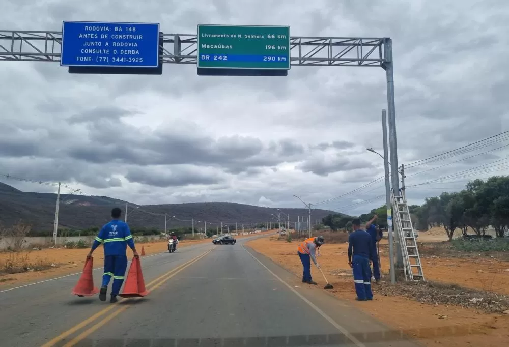 Superintendência de Trânsito de Brumado instala radar eletrônico na BA-148 para controle de velocidade