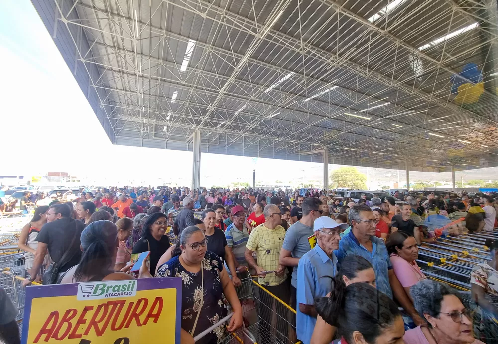 Brasil Atacarejo é inaugurado em Brumado com grande expectativa