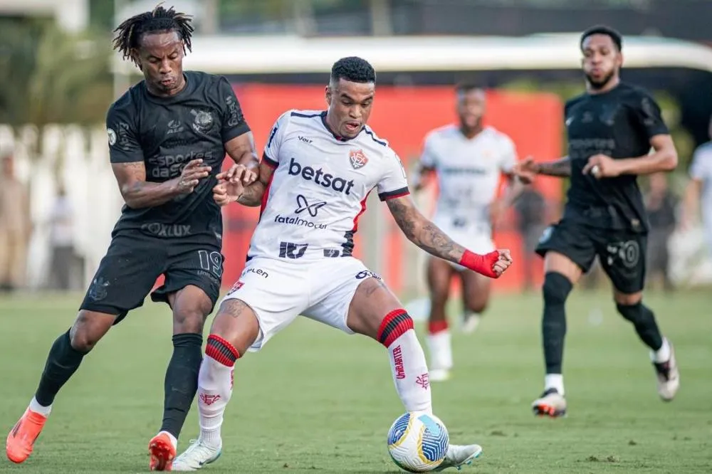 Vitória perde para o Corinthians por 2x1 no Barradão