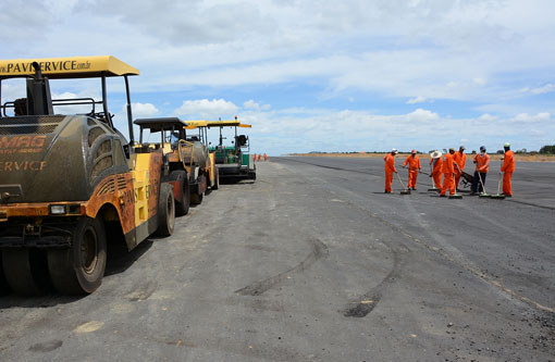 Novo aeroporto de Vitória da Conquista alcança 50% de obras concluídas