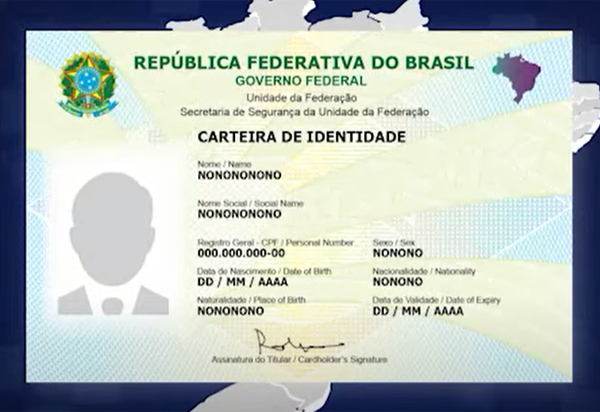 Nova Carteira de Identidade Nacional começa a ser emitida hoje