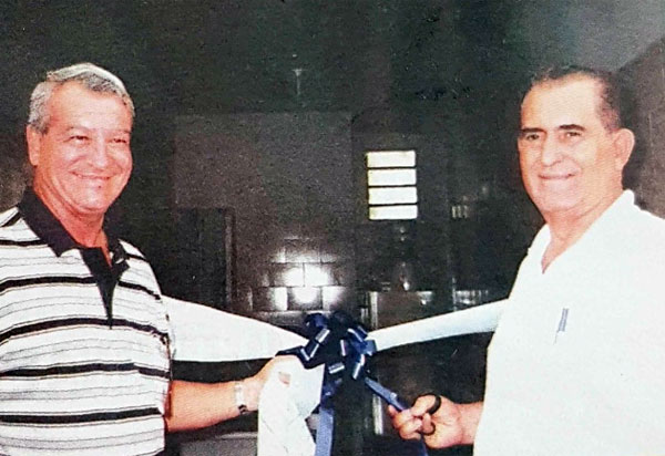 Miguel Lima Dias homenageia o ex-prefeito Dr. Juracy Pires Gomes