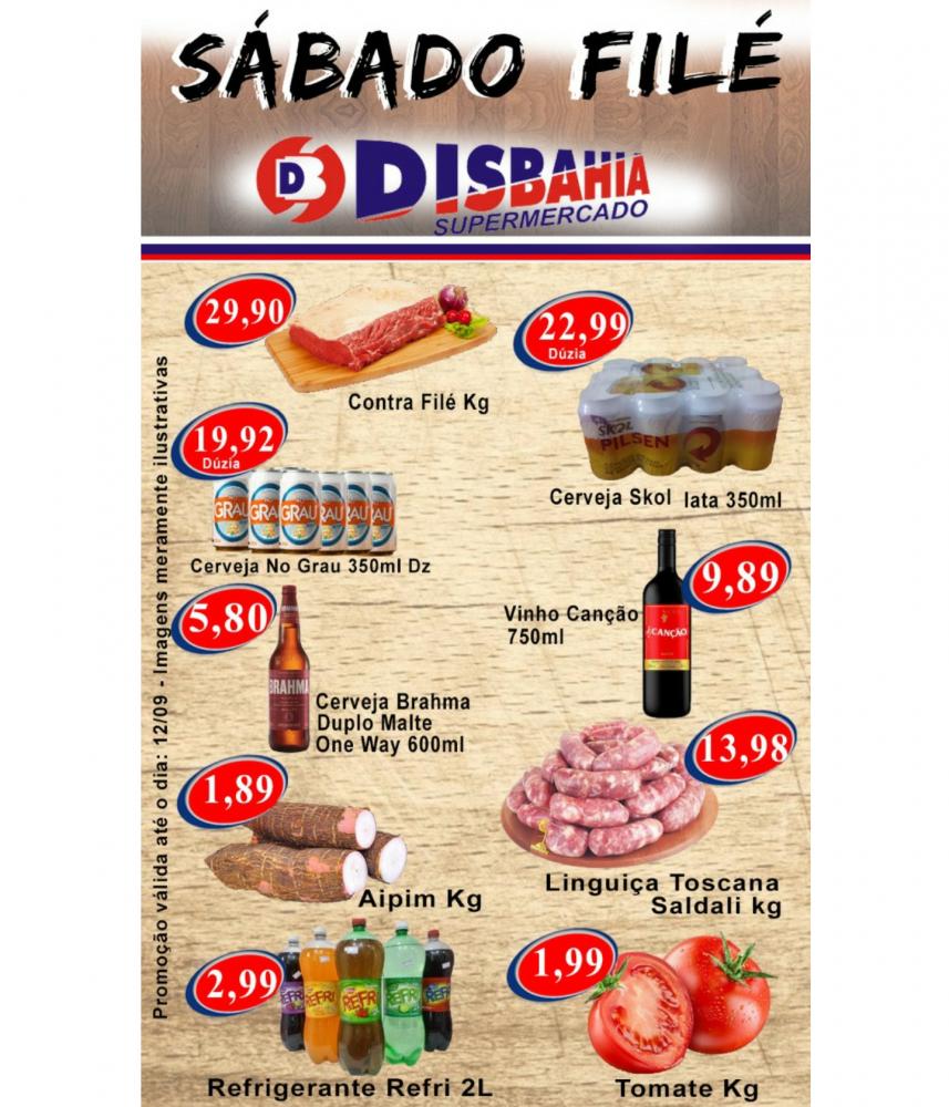 Ofertas: Sábado Filé do Disbahia Supermercado