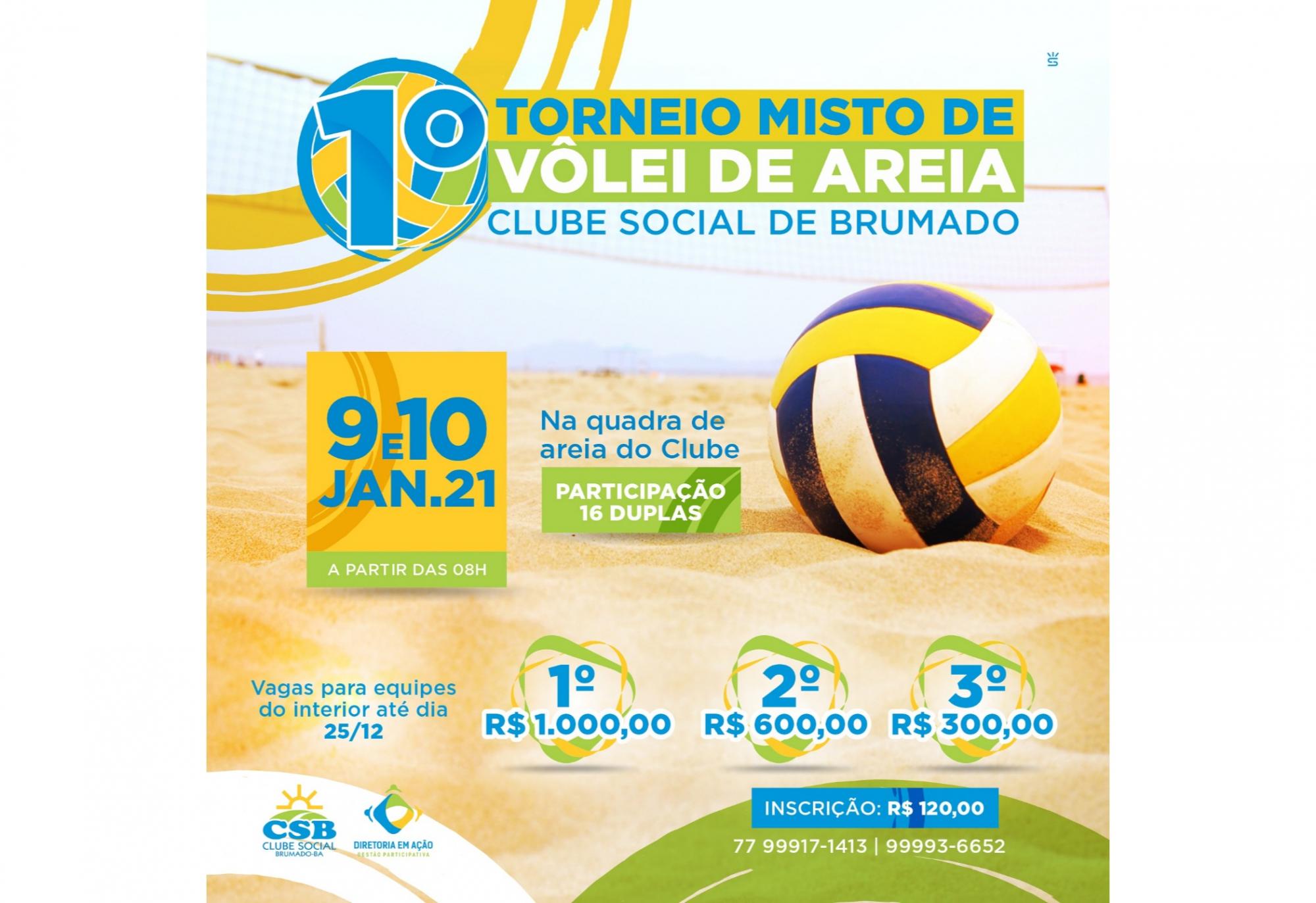 Torneios 1 Torneio Vôlei de Areia Social Media PSD Editável [download] -  Designi